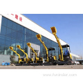 FURD Small Work Mini Wheel Crawler Excavator For Sale FWJ-900-10